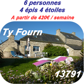 Description du gite Ty Fourn 13791 Labellisé Gite de Charme